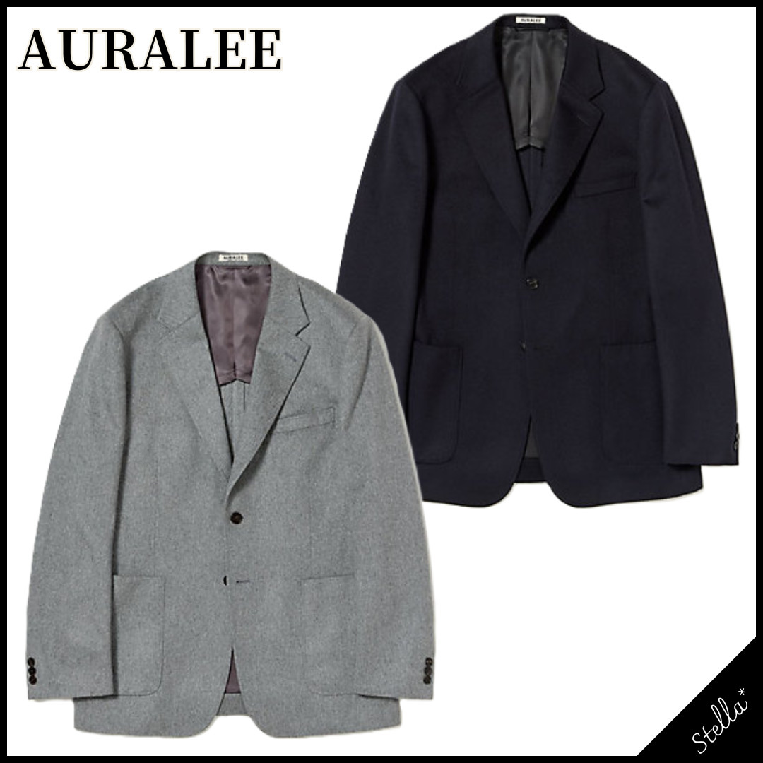 ■AURALEE■大人気 カシミヤモールスキンジャケット 国内発送
