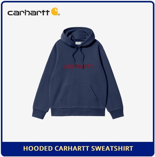 【Carhartt】 HOODED CARHARTT SWEATSHIRT