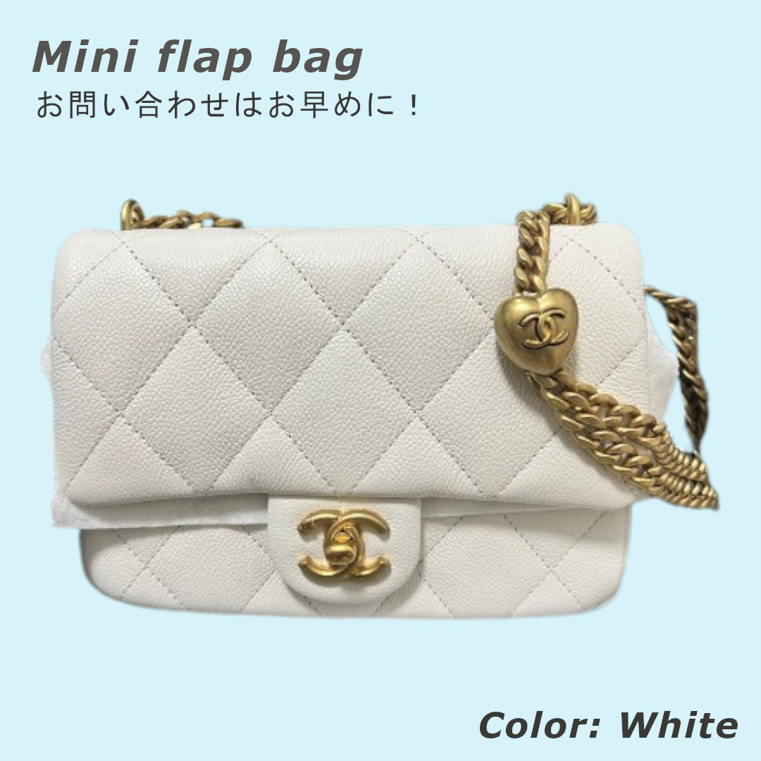 【他カラーも◎】CHANEL ■ カーフスキン ミニ フラップ バッグ