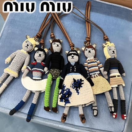 PRADA MiuMiu(ミュウミュウ) バッグチャーム(レディース) - 海外