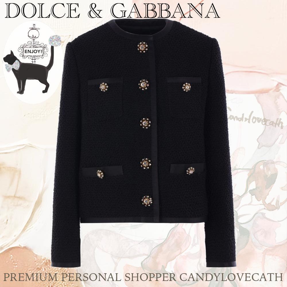 ジャケット DOLCE & GABBANA BOUCL TWEED JACKET