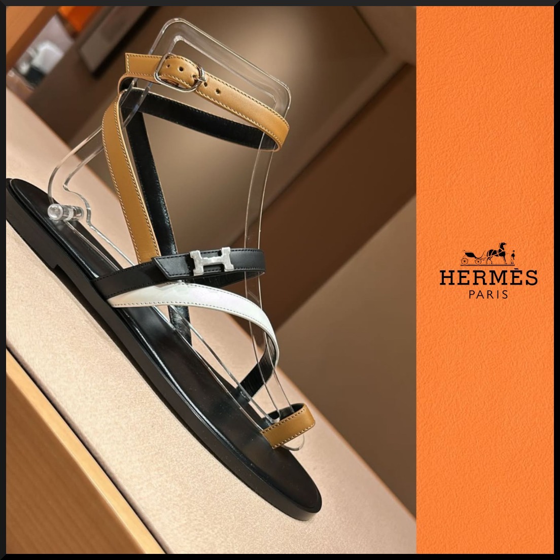 【3色展開★】Hermes サンダル ハーモニー