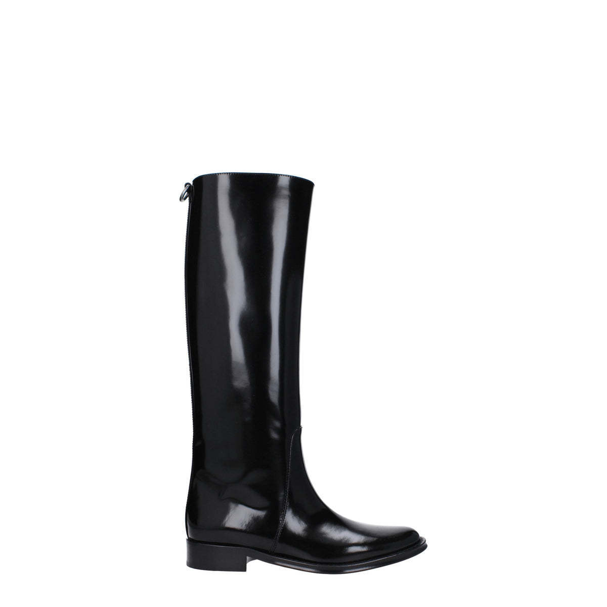ロングブーツ SAINT LAURENT Saint Laurent Boots Women Leather Black