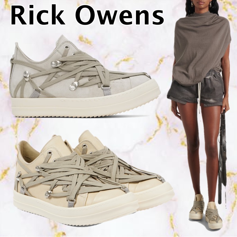 【Rick Owens】Hollywood Megalace Low Sneaks スニーカー