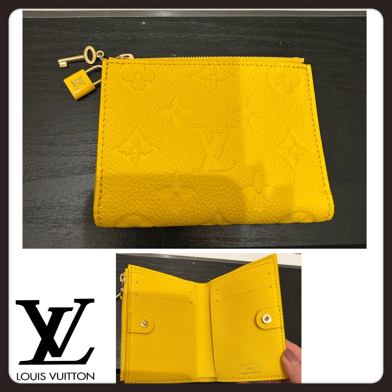 国内発送【Louis Vuitton】 ポルトフォイユ・リサ