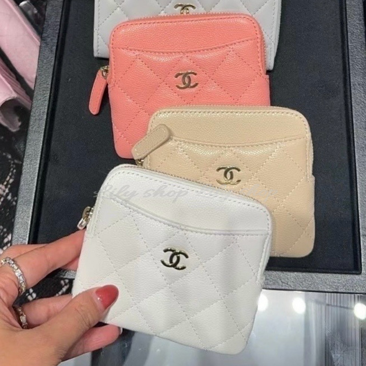 **エレガント♪**【CHANEL】 フラグメントケース エレガント♪】CHANEL フラグメントケース カードケース・名刺入れ