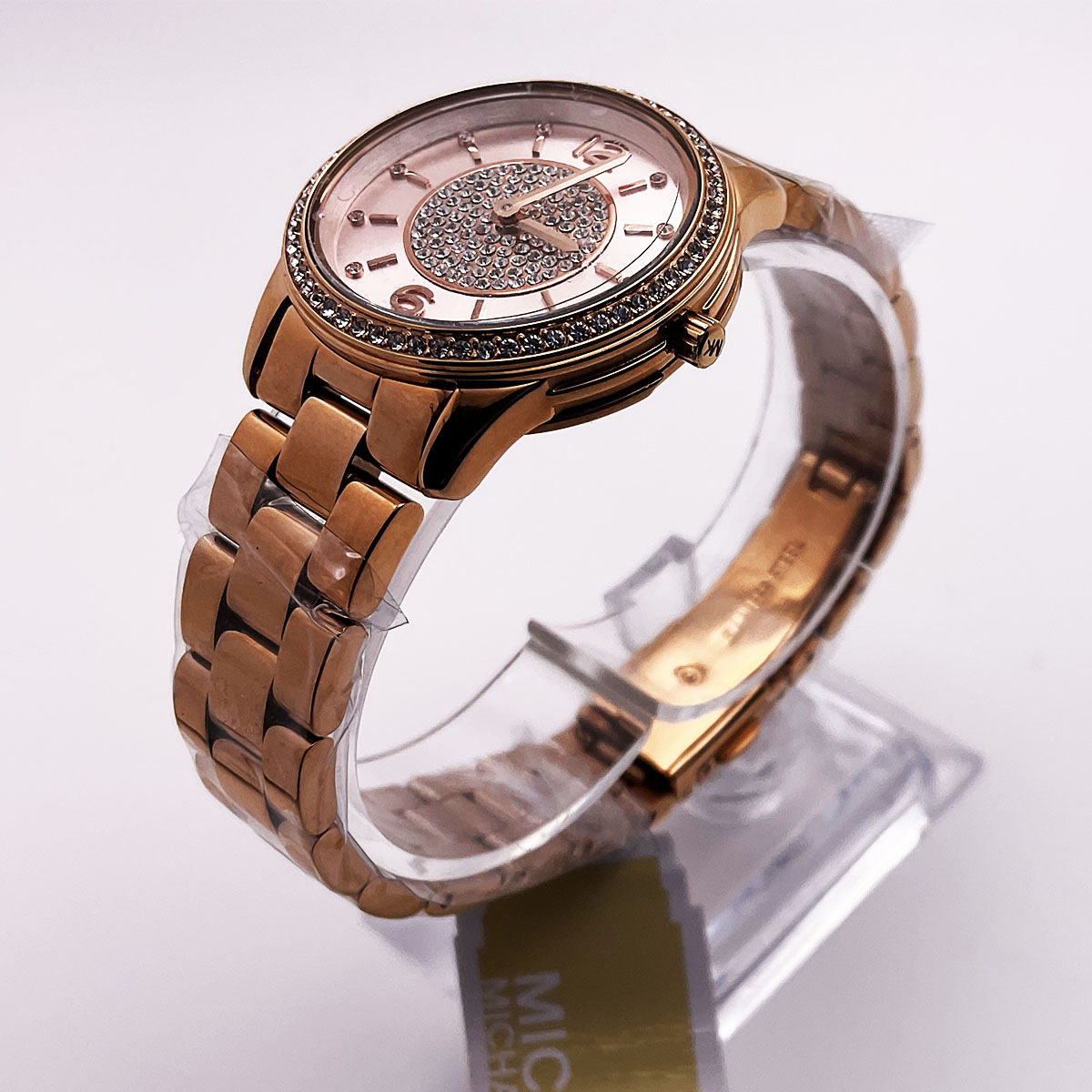 人気商品！Michael Kors Jetset Gold /Rosegold Plated Bracelet