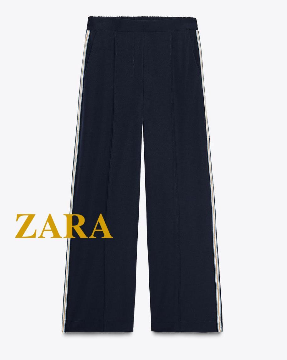 ☆ドイツ発*ZARA*新作*サイドライントラックパンツ/DN☆
