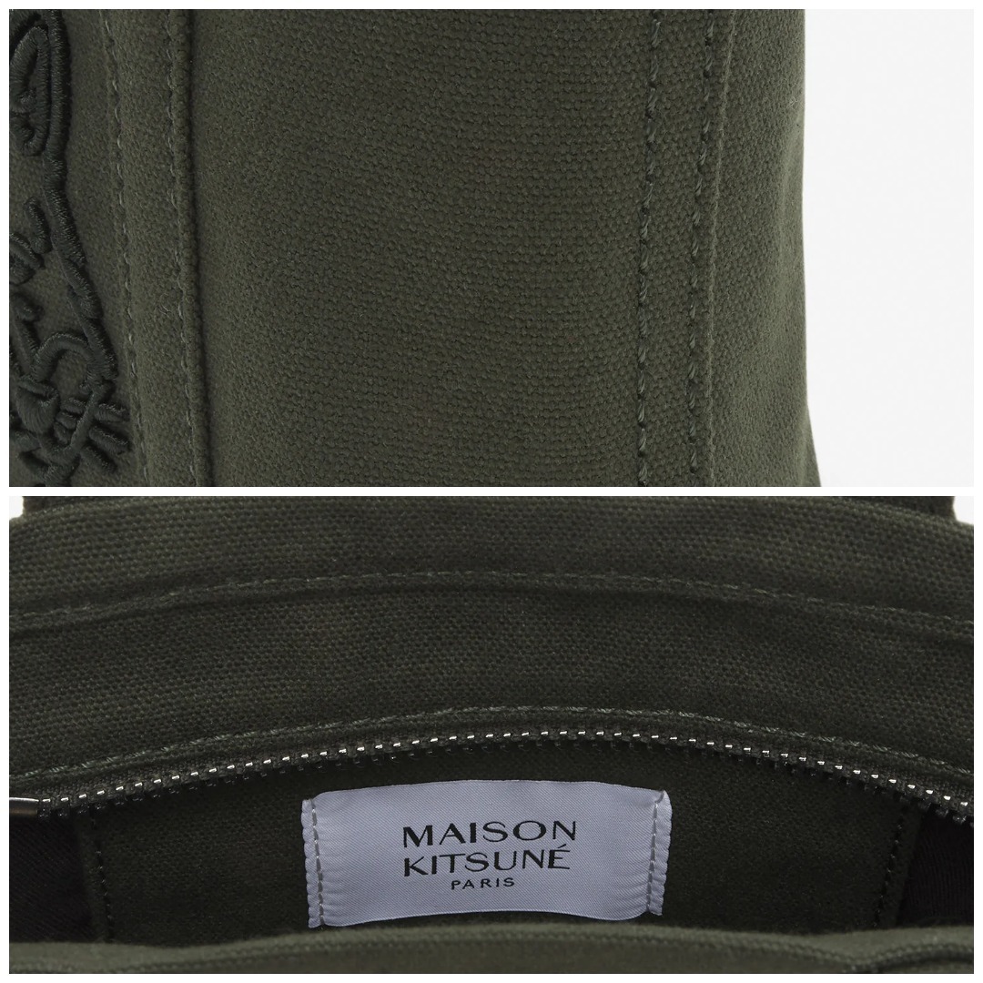 SALE《MAISON KITSUNE》FOX HEAD ミニトートバッグ