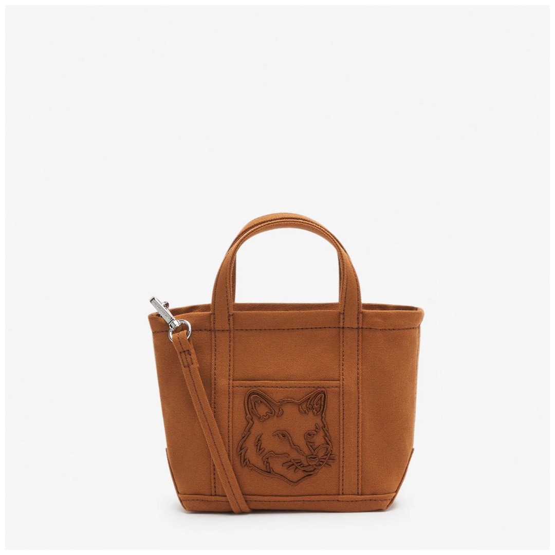 SALE《MAISON KITSUNE》FOX HEAD ミニトートバッグ