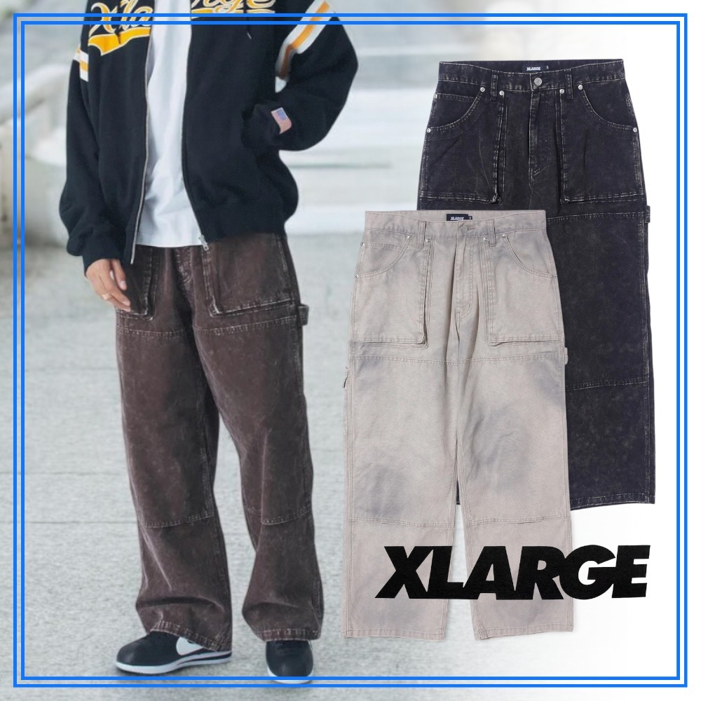 早い者勝ち XLARGE AGING PAINTER PANTS ヴィンテージ感◎