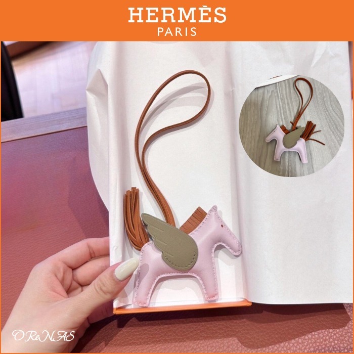 【可愛い色合い】HERMES ロデオ ペガサス PM バッグチャーム