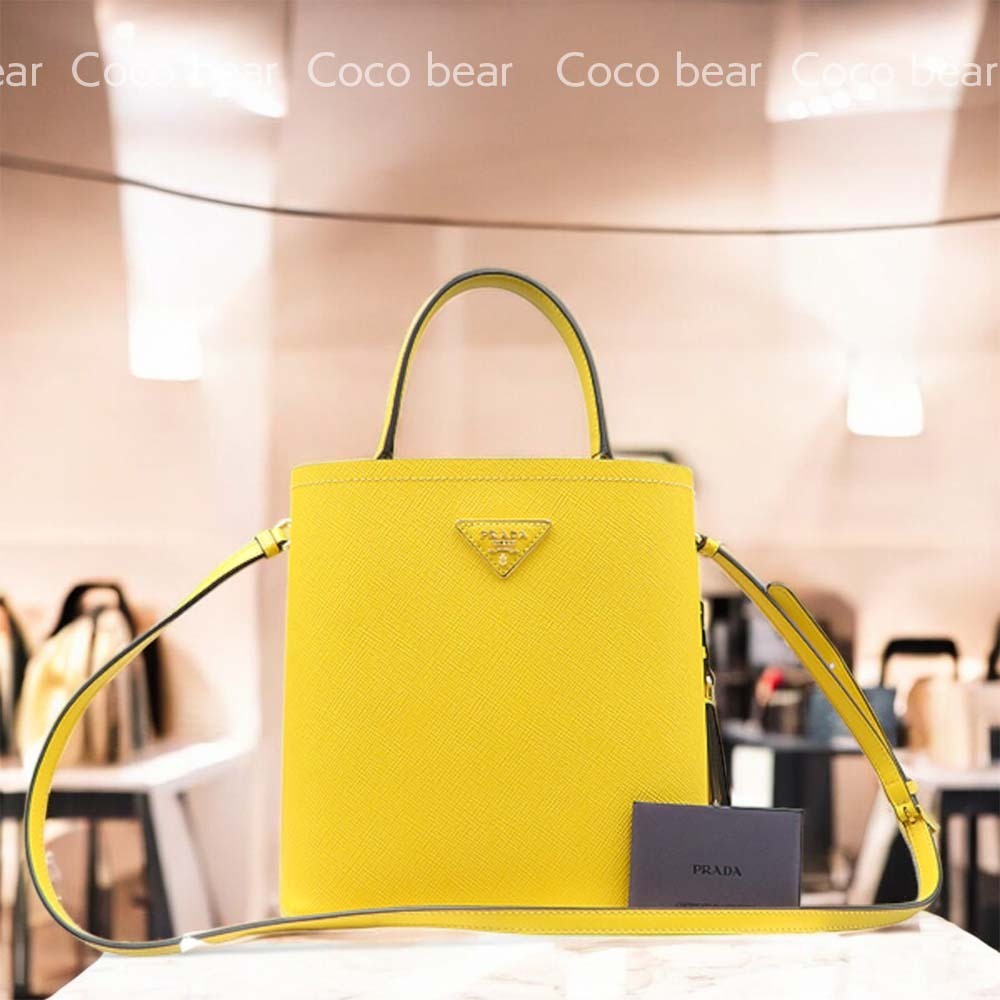 ☆PRADA☆プラダ☆サフィアーノ パニエミディアムバッグ