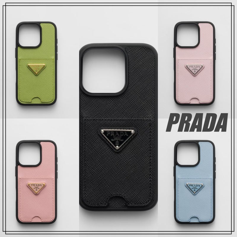 PRADA iphone16 proレザーケース