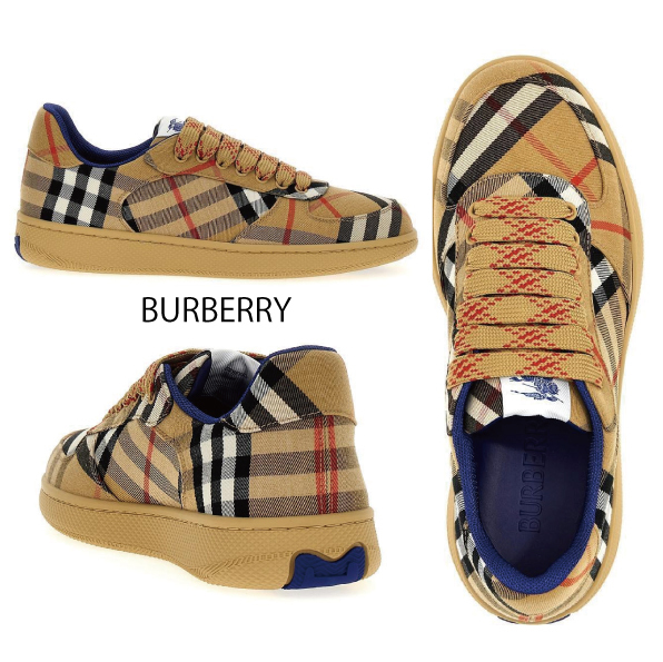 【BURBERRY】Check Terrace Sneakers スニーカー