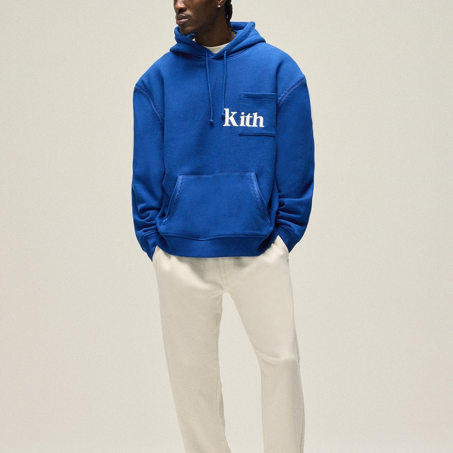 KITH Quinn フーディ パーカー Black Blue Stadium 送料込み KITH Quinn フーディ パーカー Black Blue Stadium 送料込み
