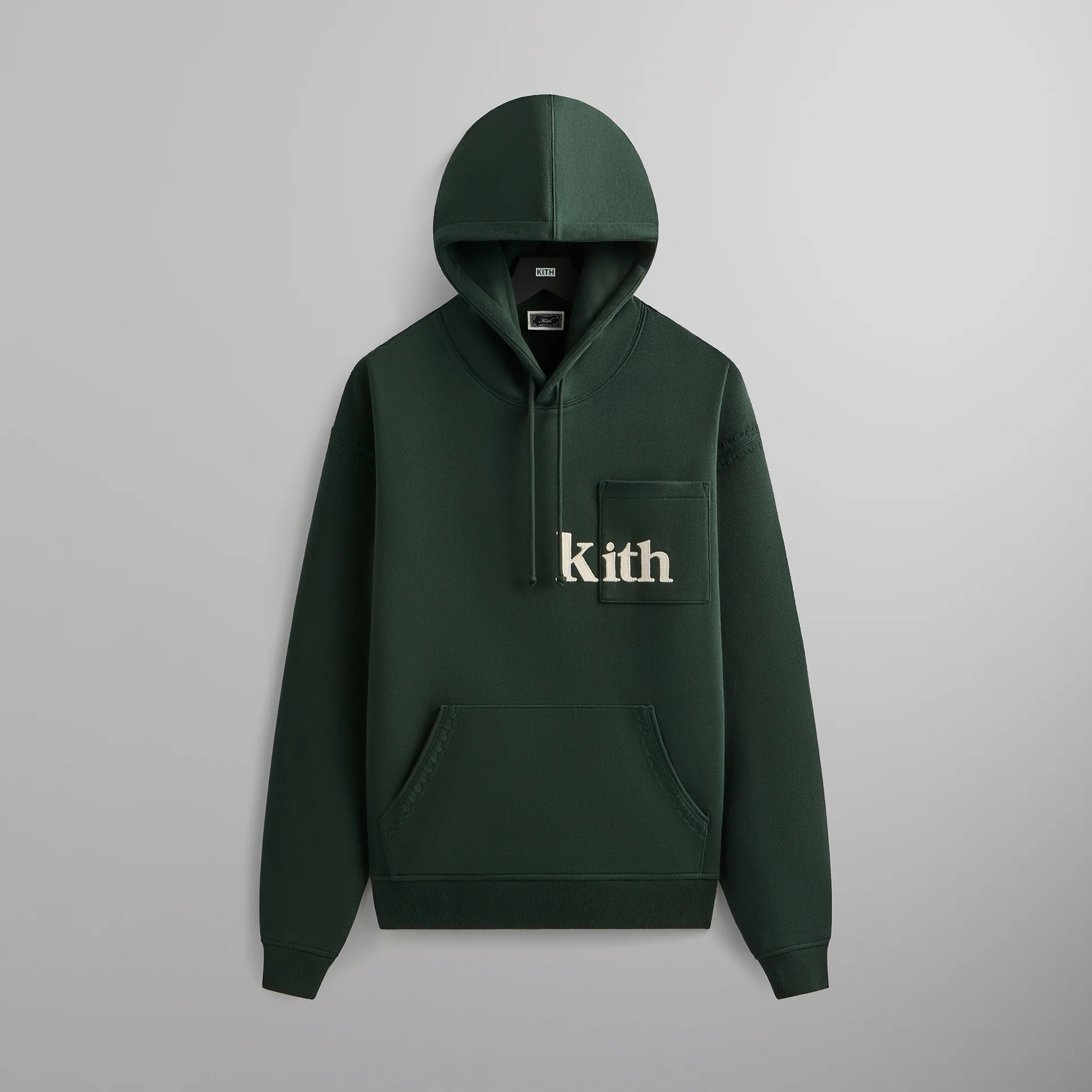 KITH Quinn フーディ パーカー Black Blue Stadium 送料込み KITH Quinn フーディ パーカー Black Blue Stadium 送料込み