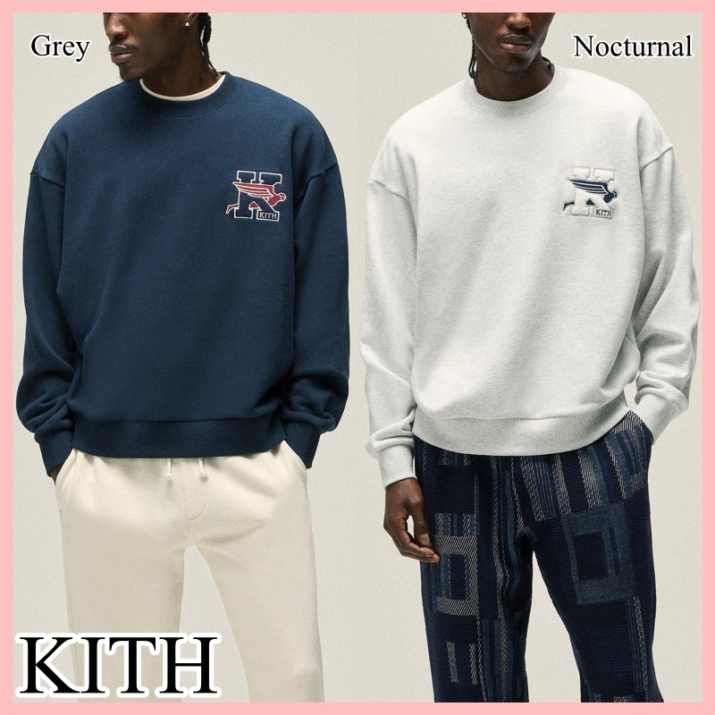 KITH Flight ロゴ Nelson スウェット トレーナー 2色 送料込み
