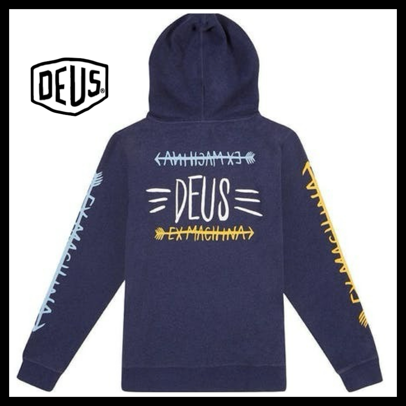 [DeusExMachina]SALE♣ロゴプリントフーディ