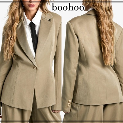 【boohoo】テーラード ブレザー ※送関込
