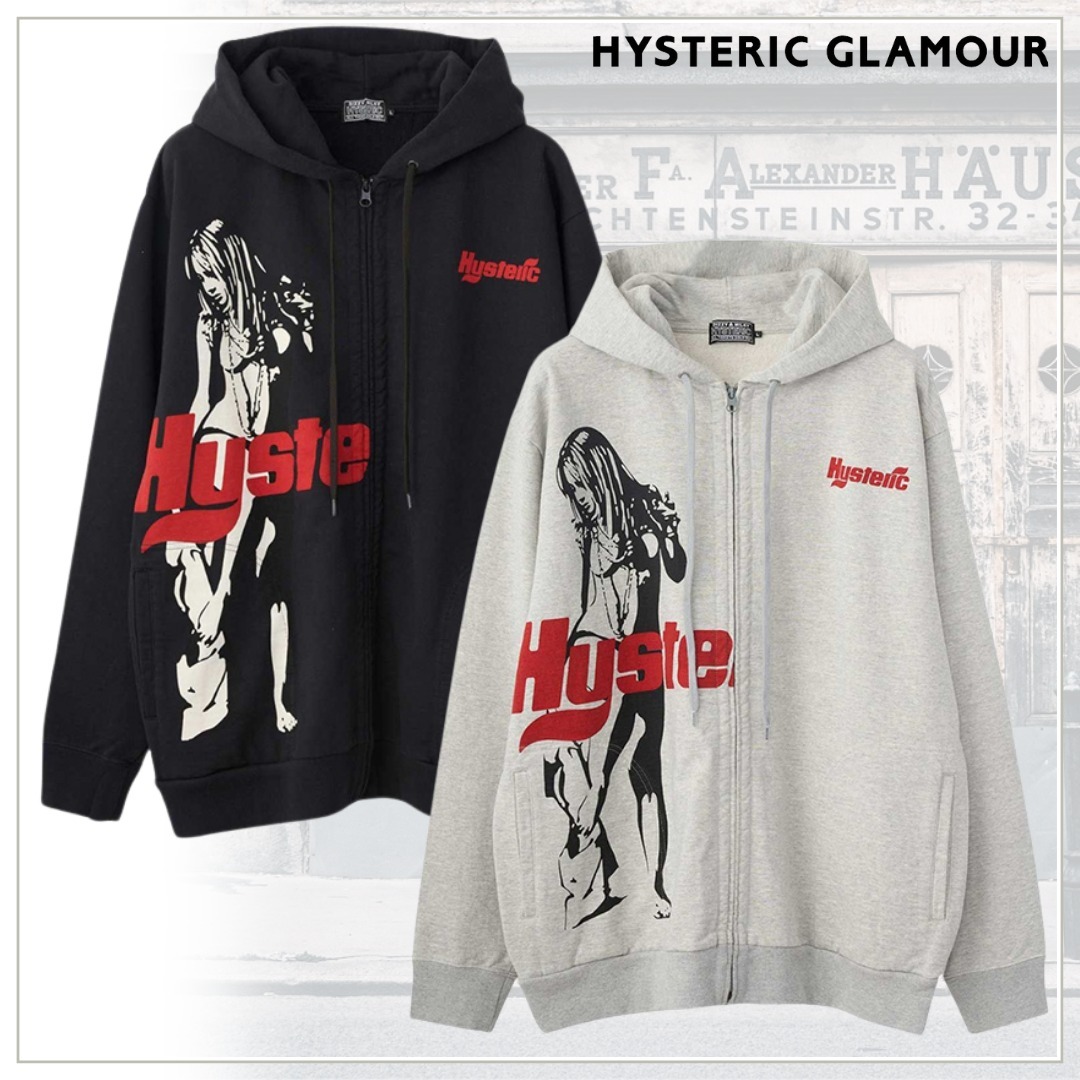 エターナルな魅力【HYSTERIC GLAMOUR】Cotton パーカー