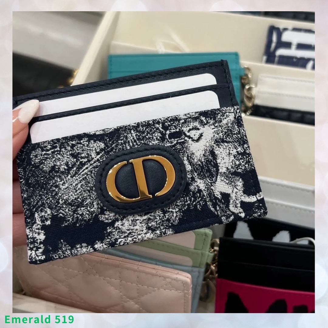 【日本未入荷！】Dior モンテーニュフリージア カードホルダー