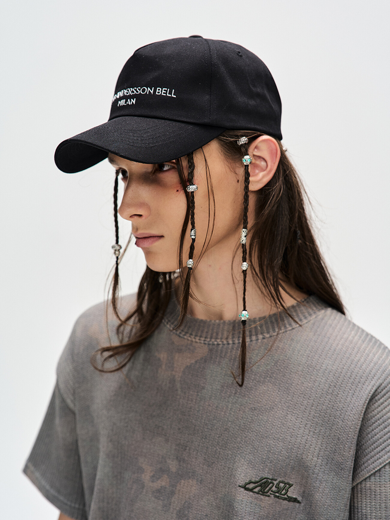 【ANDERSSON BELL】 ADSB LOGO CAP aaa427u(BLACK)