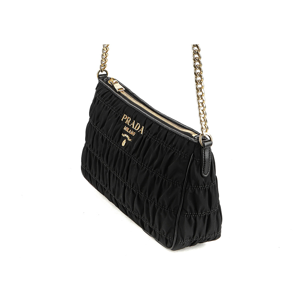 関税負担なし☆PRADA プラダ チェーン ショルダーバッグ 関税負担なし☆PRADA プラダ ナイロン チェーンショルダーバッグ