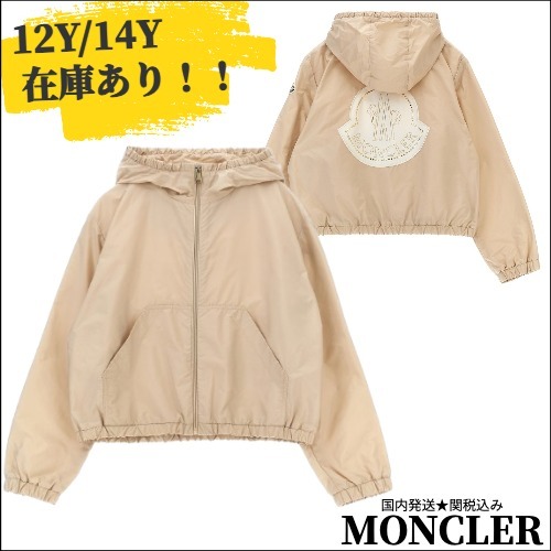【MONCLER KIDS】特価！大人OK★ロゴ入り長袖ポロシャツ★関税込 秋冬☆MONCLER ロゴマークスウェット/〜14A大人OK♪【関税込