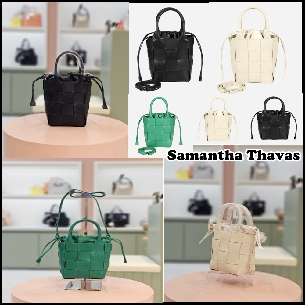 ★Samantha Thavas★Lizard Puzzle Tote Bag+Shirring Bag SET