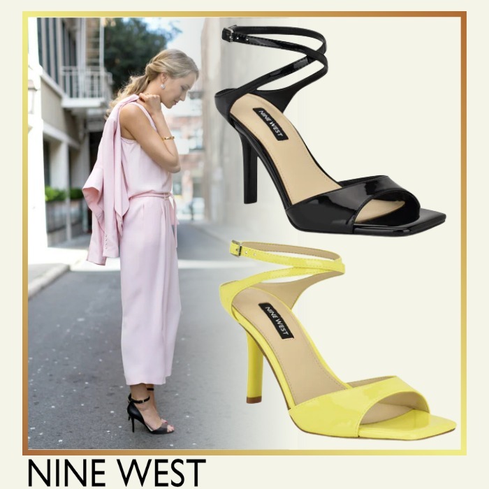 Nine West*美脚*上品*シンプル*ストラップサンダル/Devans
