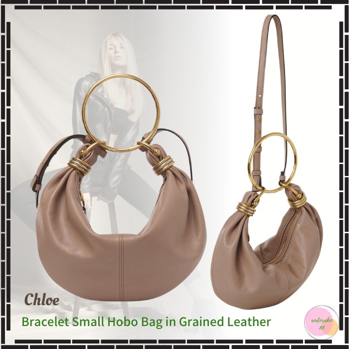 新着★Chloe★BraceletスモールホーボーBAG 2WAY グレインレザー