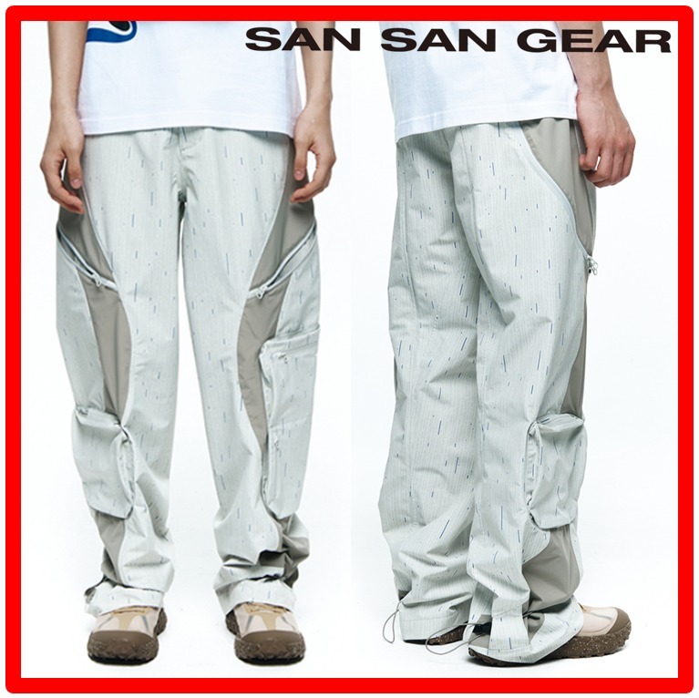 ★【San San GearXAR】Utility Multi Pocket Pants Rain Camo★