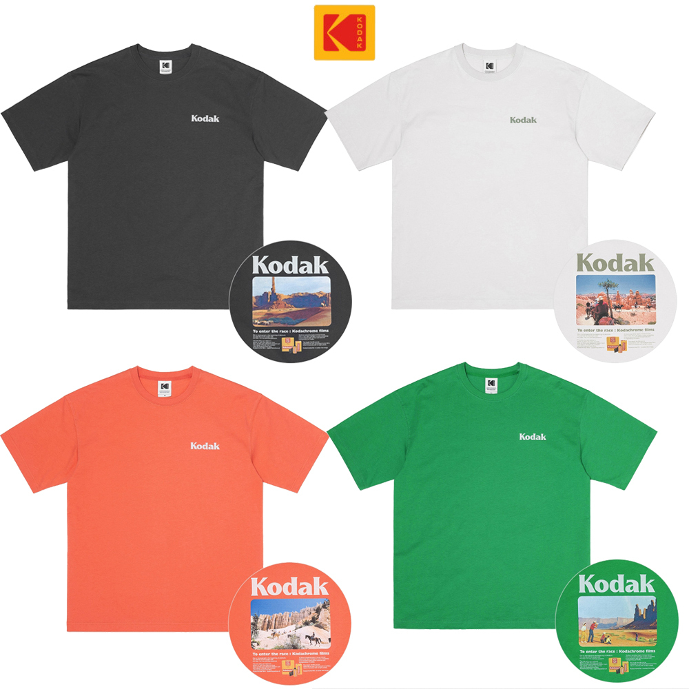 KODAK★大人気★シナリーバックグラフィック半袖Tシャツ♪
