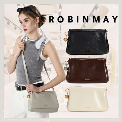 送料込★ROBINMAY★凱琳手提包★ハートチャームショルダーバッグ ハート ROBINMAY(ロビンメイ) ショルダーバッグ・ポシェット