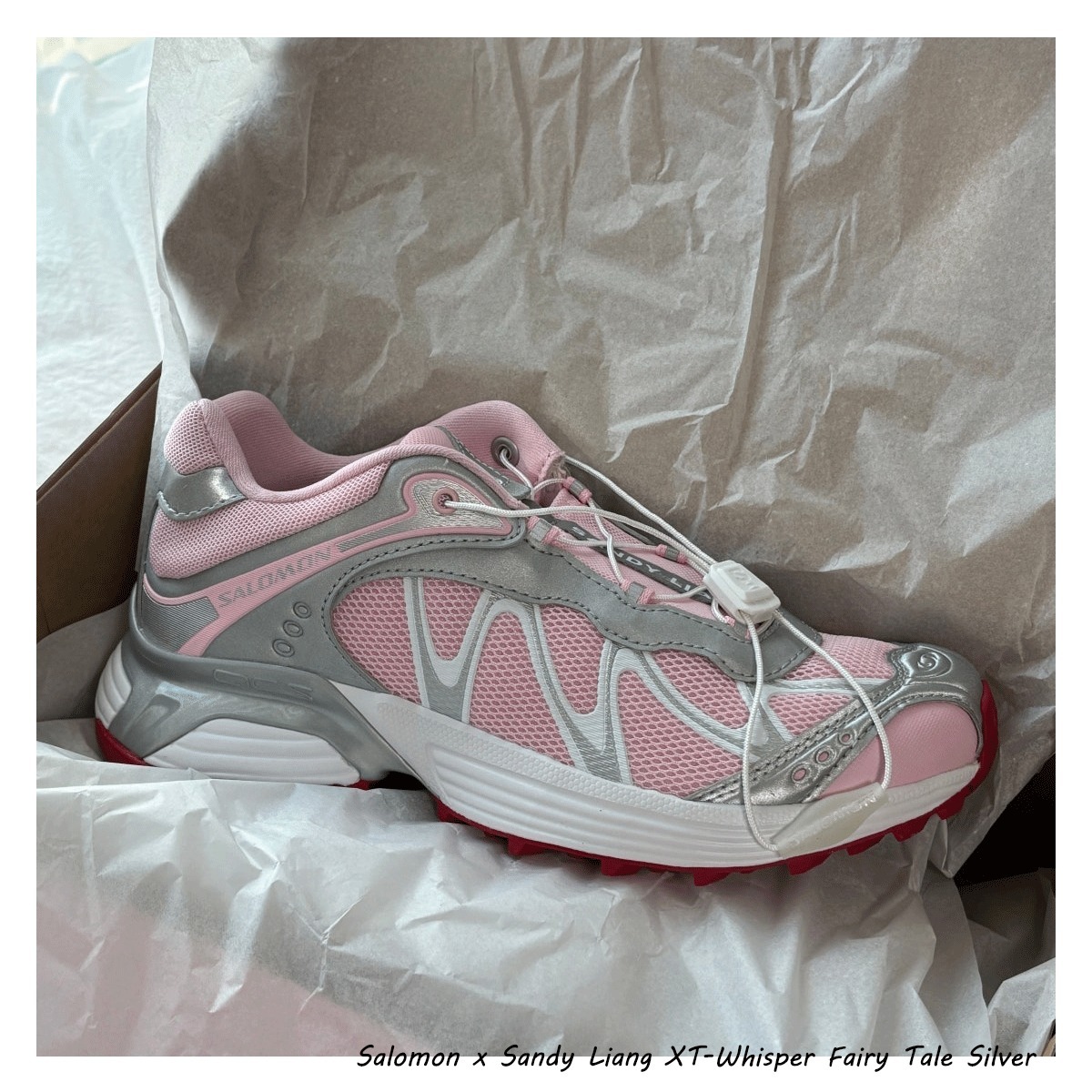 Salomon x Sandy Liang XT-Whisper Fairy Tale Silver ★