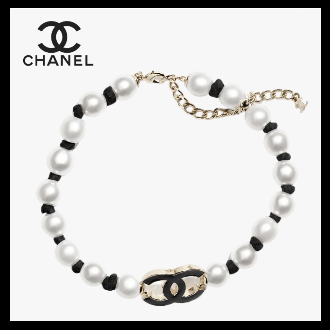 【25P ツートンカラー♪】CHANEL ネックレス