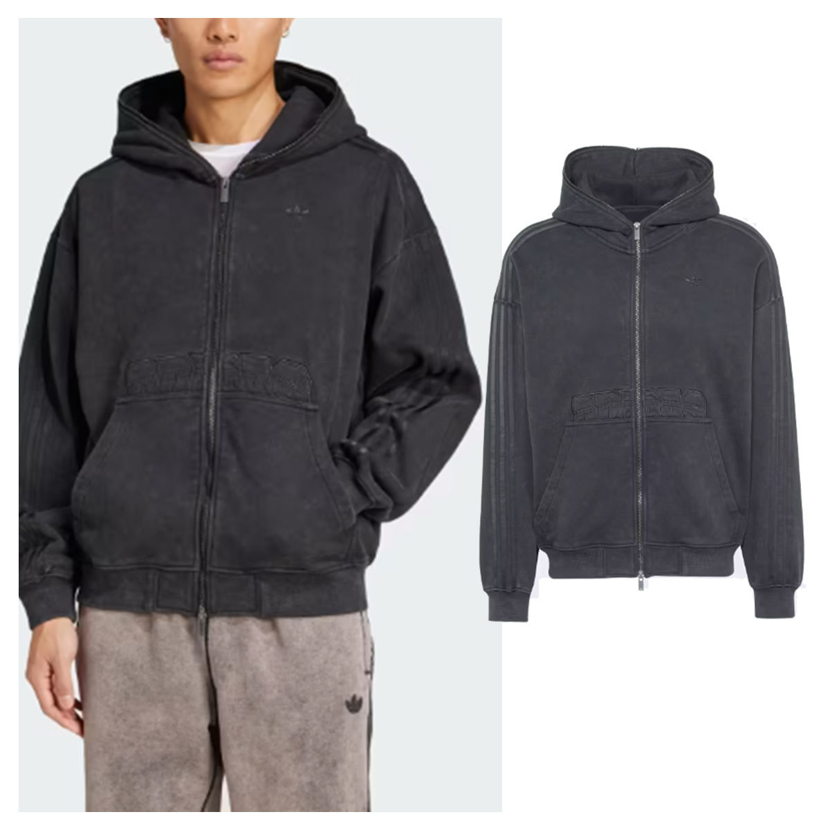 パーカー・フーディ ADIDAS Adilenium Season 3 Graphic Full Zip Hoodie 5FT447