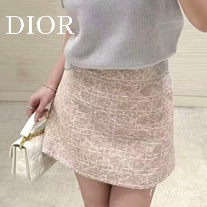 美しいフォルム♡セットアップにも【DIOR】ミニスカート