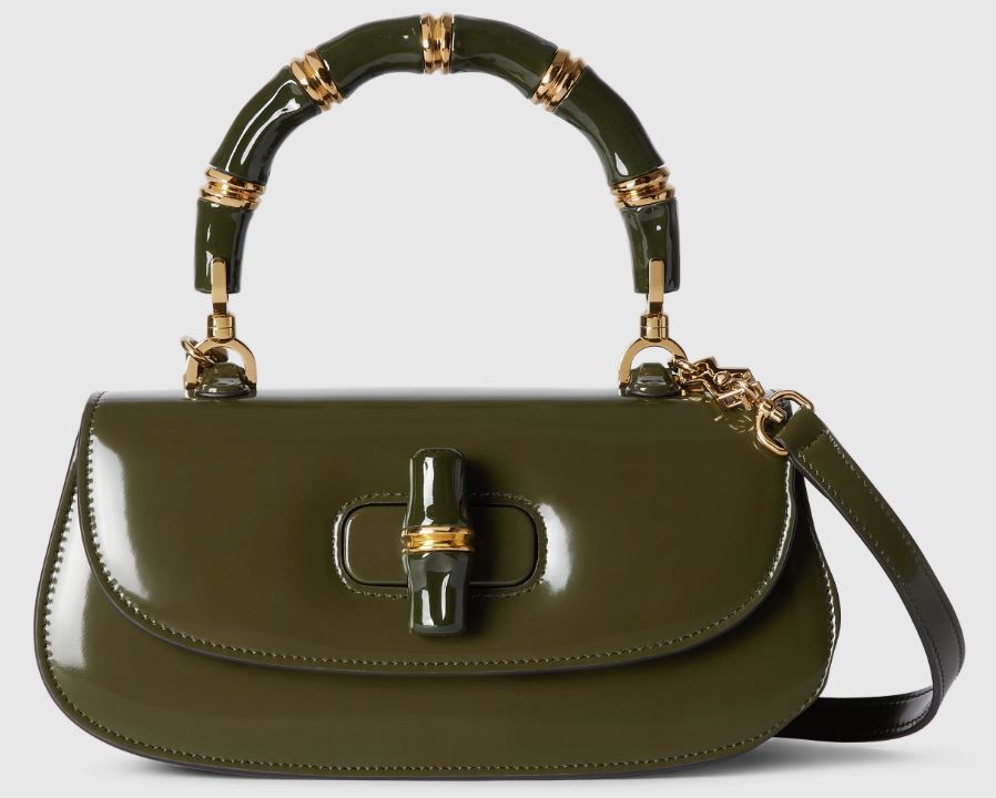 GUCCI ノースリーブワンピース、カーディガンのセット、バンブー