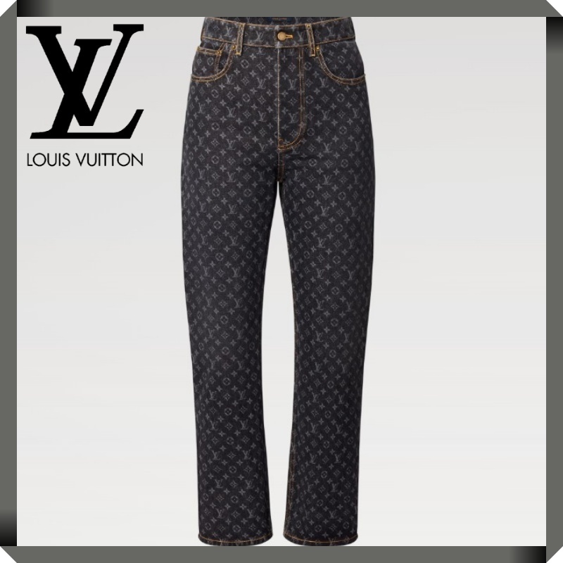 新作★大人気♪Louis Vuitton★モノグラムジーンズ