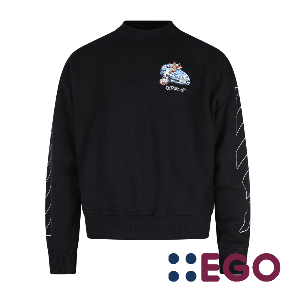 スウェット・トレーナー OFF-WHITE SWEATSHIRTS BLACK