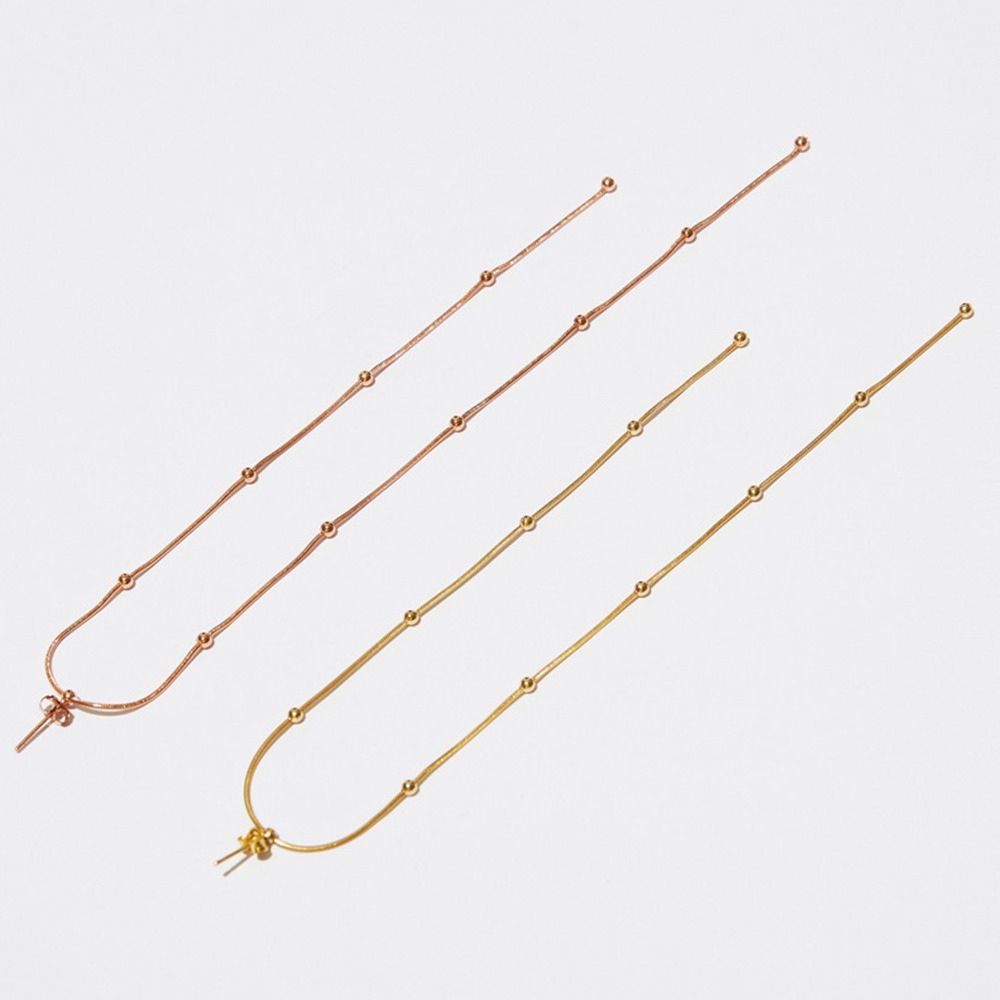 LAYERED LINE EARRING パク ミニョン着用 韓国アクセ LAYERED LINE EARRING パク ミニョン着用 韓国アクセ