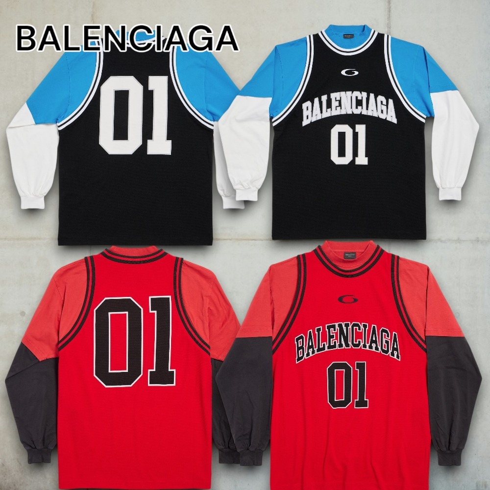 【BALENCIAGA】Basketball Series - レイヤード ロングスリーブ