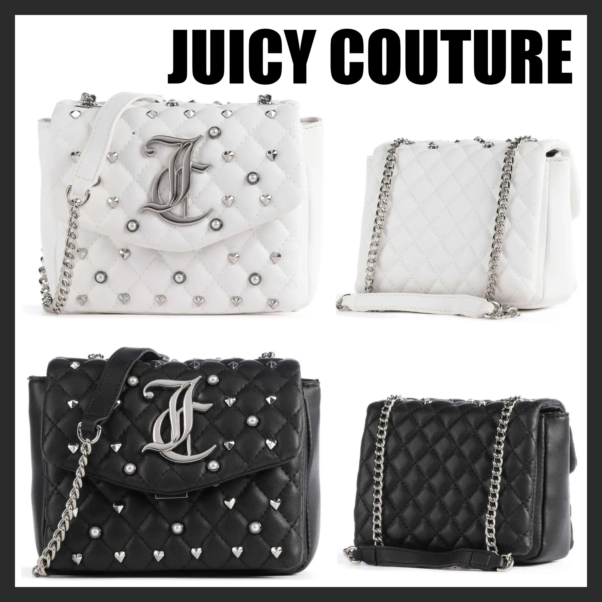 関税込◆セール/完売前に【JUICY COUTURE】Alyssa パール バッグ