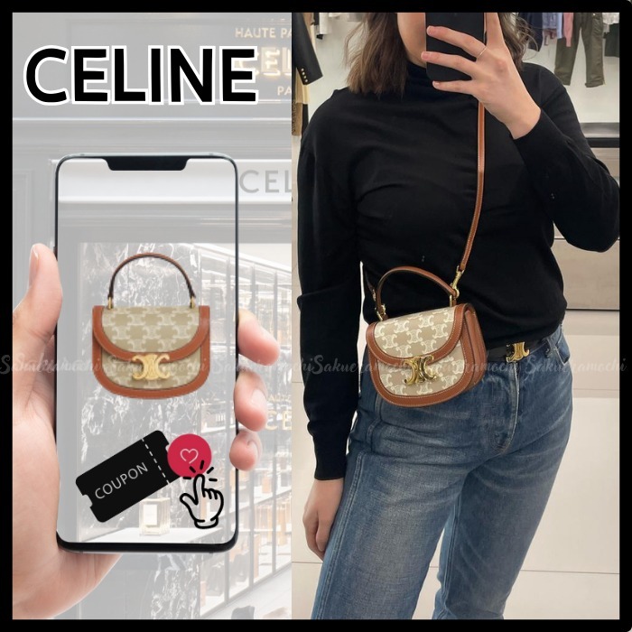【CELINE】幻の再入荷☆lady's ミニ ブザス クレア トリオンフ