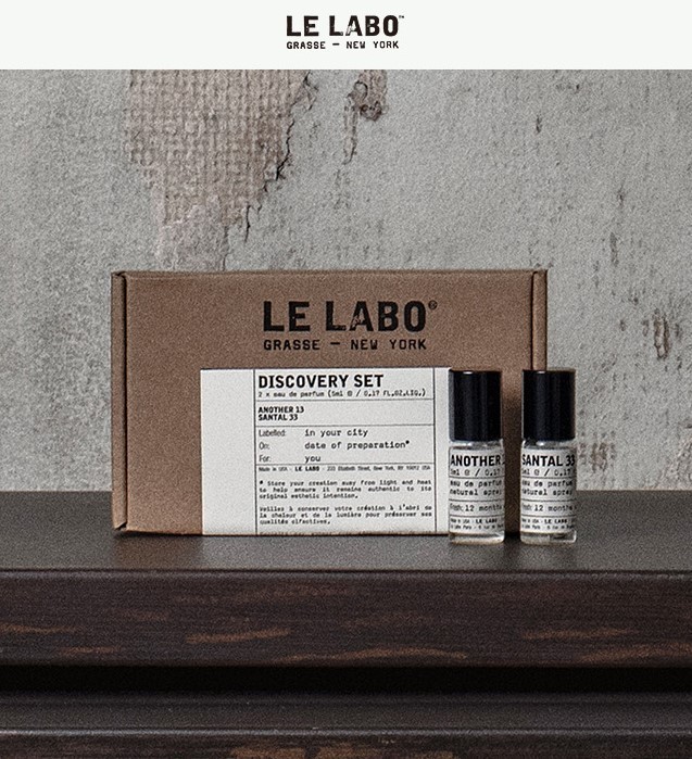 LELABO Eau de Parfum DISCOVERY SET★ギフトラッピング+カード