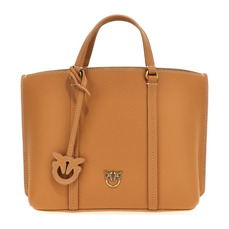 トートバッグ PINKO SS25 'Carrie' classic shopping bag (102833A1LF C83Q)