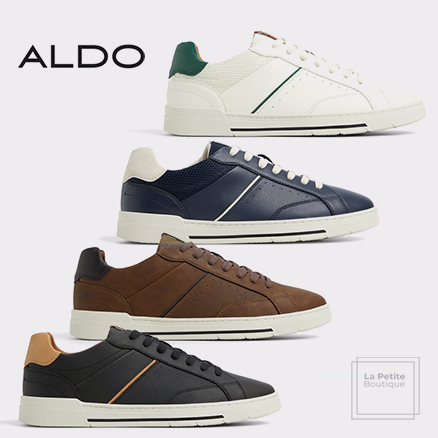 【ALDO】ヌバック☆Matchpoint 切り替え レースアップスニーカー