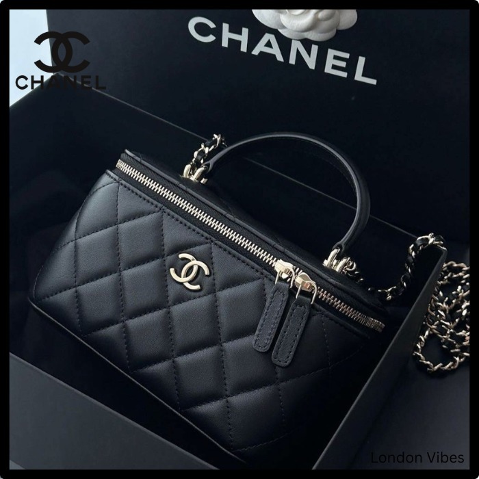 入手困難 大人気 CHANEL ヴァニティバッグ トップハンドル